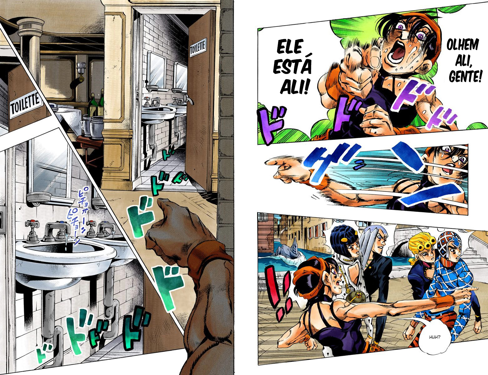 JoJo's Bizarre Adventure, Part 5: Golden Wind - Digital Colored Comics Capítulo 87 Página 10