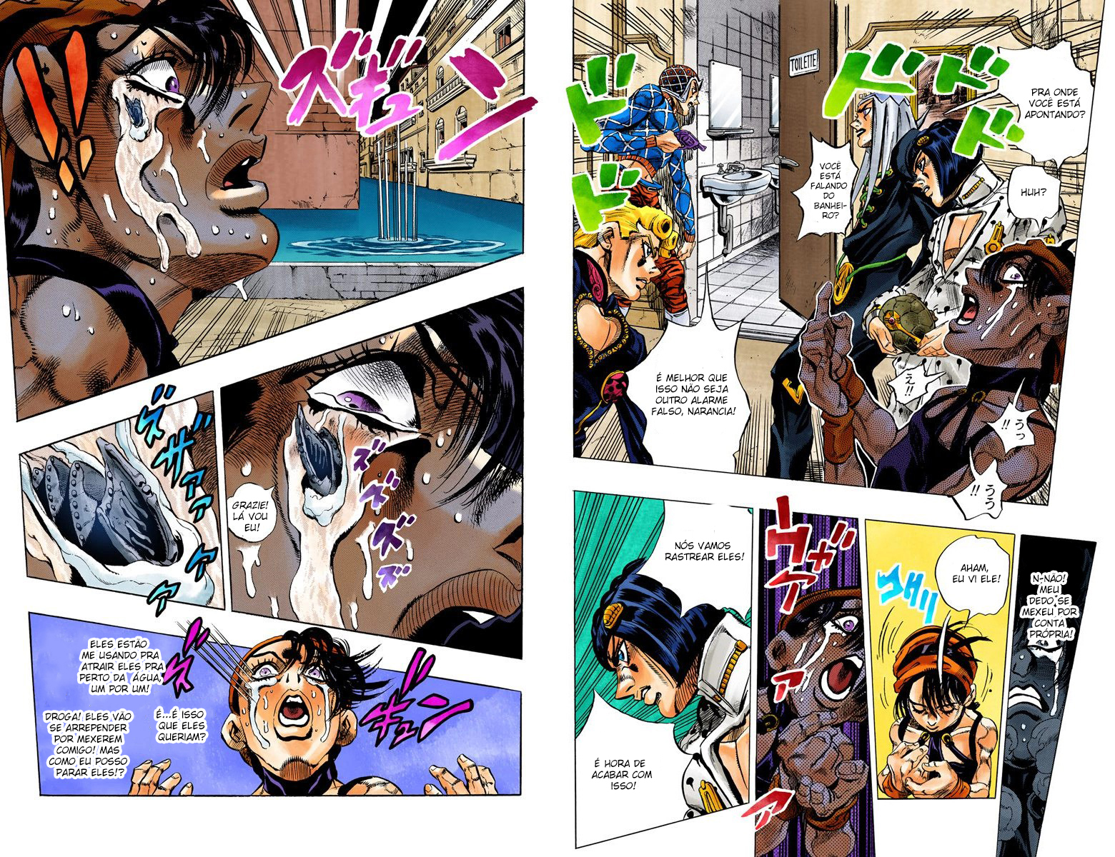 JoJo's Bizarre Adventure, Part 5: Golden Wind - Digital Colored Comics Capítulo 87 Página 11