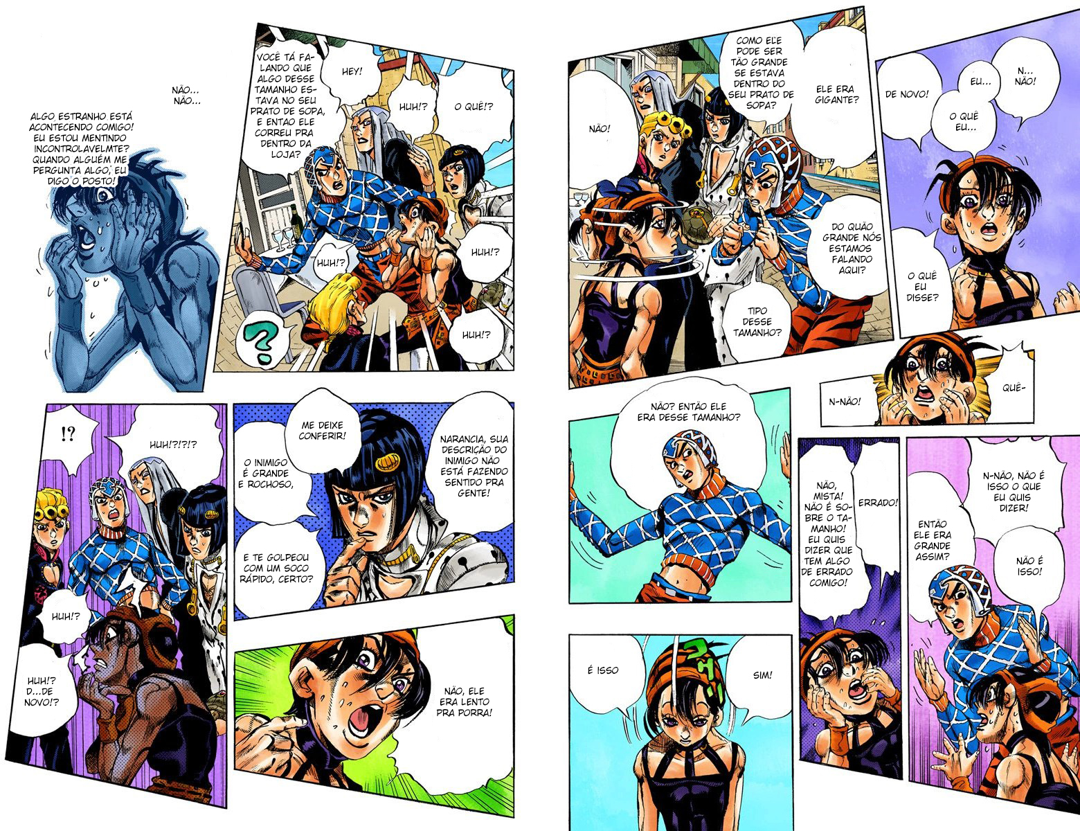 JoJo's Bizarre Adventure, Part 5: Golden Wind - Digital Colored Comics Capítulo 87 Página 3