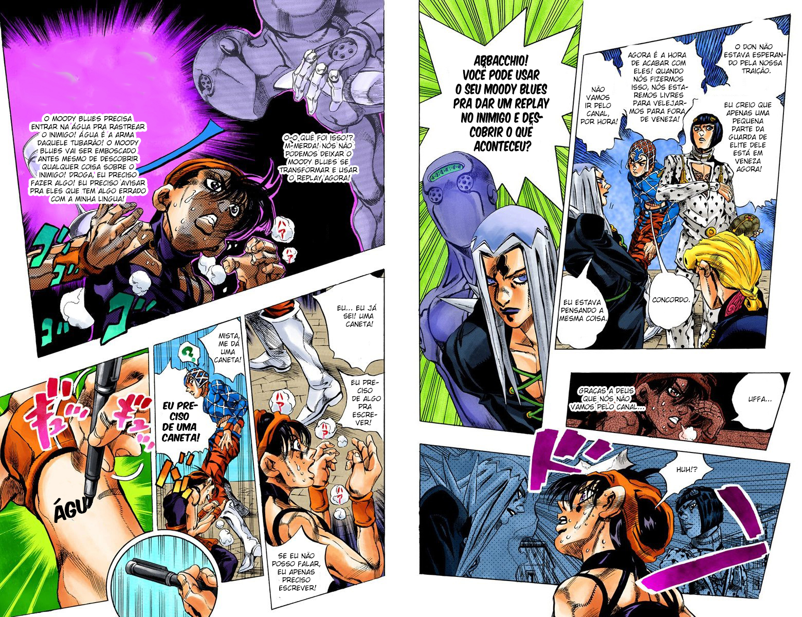 JoJo's Bizarre Adventure, Part 5: Golden Wind - Digital Colored Comics Capítulo 87 Página 7