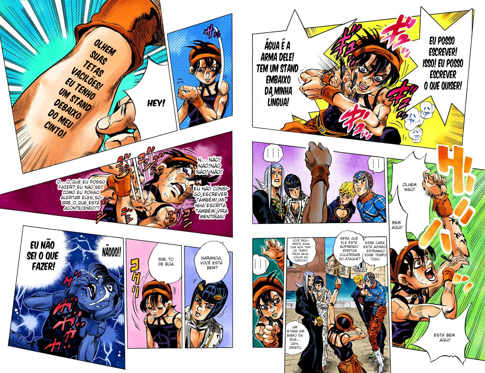 JoJo's Bizarre Adventure, Part 5: Golden Wind - Digital Colored Comics Capítulo 87 Página 8