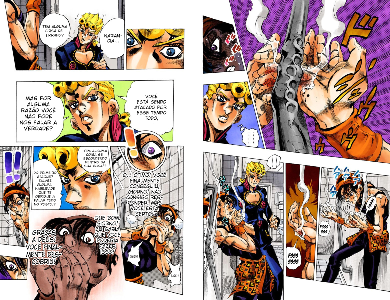 JoJo's Bizarre Adventure, Part 5: Golden Wind - Digital Colored Comics Capítulo 88 Página 10