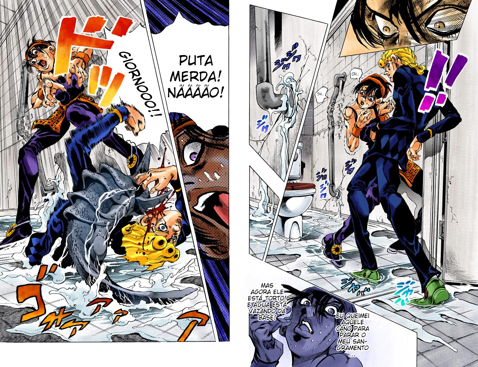 JoJo's Bizarre Adventure, Part 5: Golden Wind - Digital Colored Comics Capítulo 88 Página 11