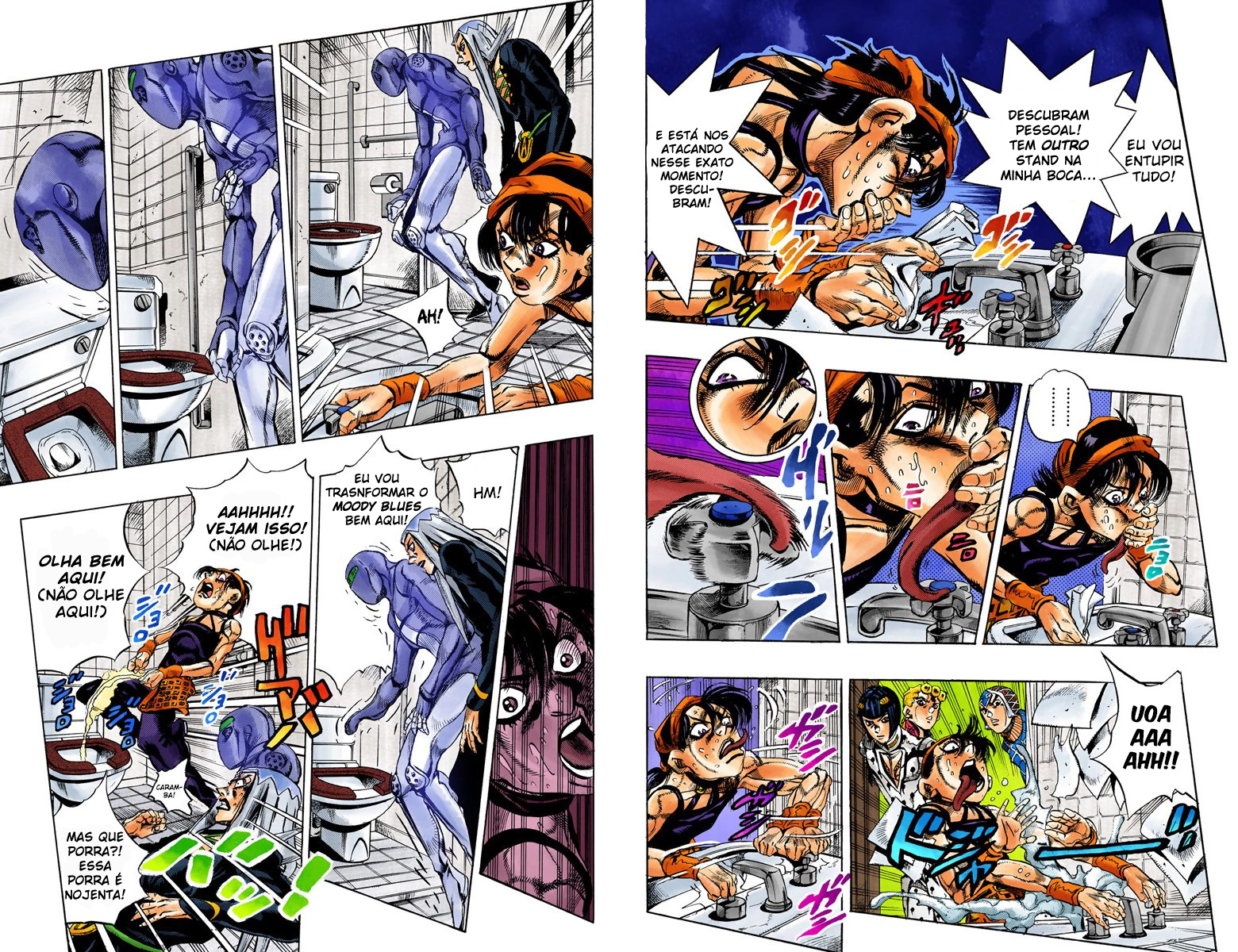 JoJo's Bizarre Adventure, Part 5: Golden Wind - Digital Colored Comics Capítulo 88 Página 4