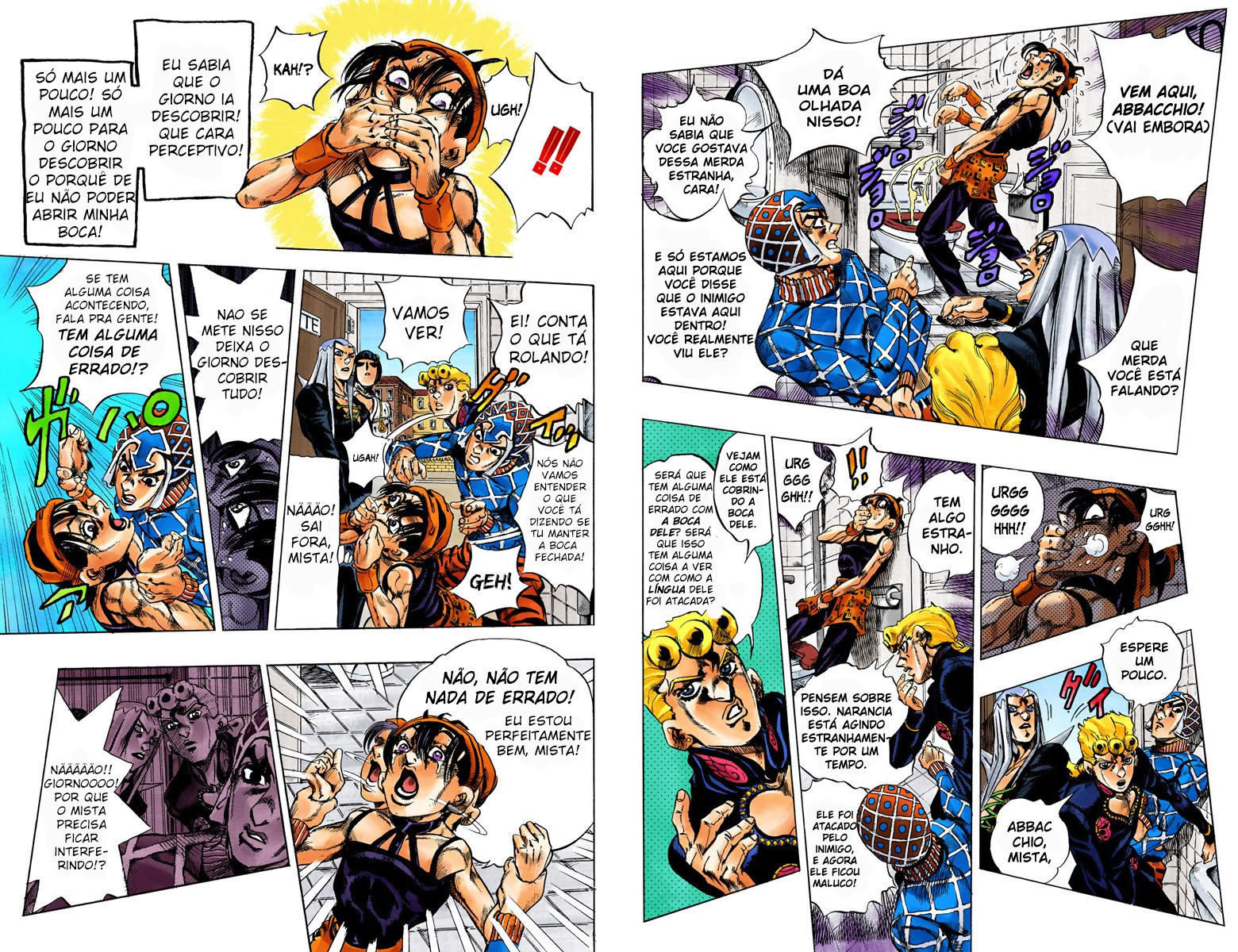 JoJo's Bizarre Adventure, Part 5: Golden Wind - Digital Colored Comics Capítulo 88 Página 5