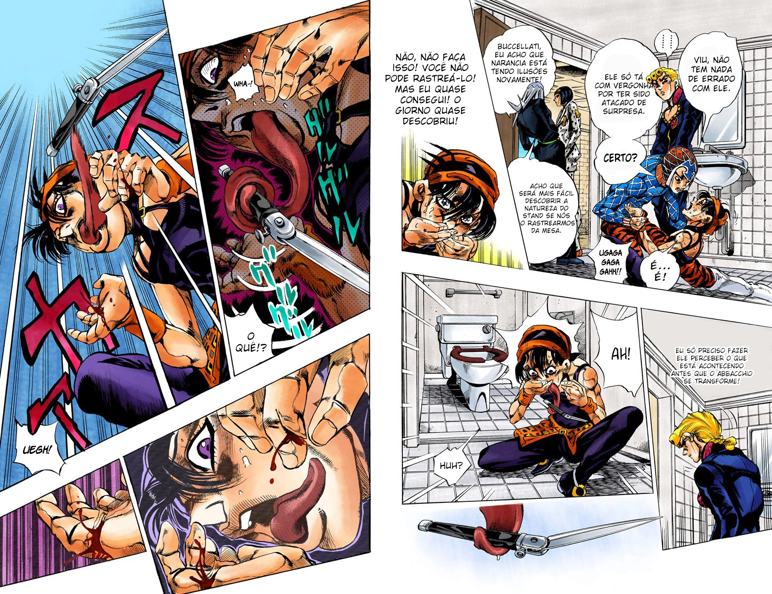 JoJo's Bizarre Adventure, Part 5: Golden Wind - Digital Colored Comics Capítulo 88 Página 6