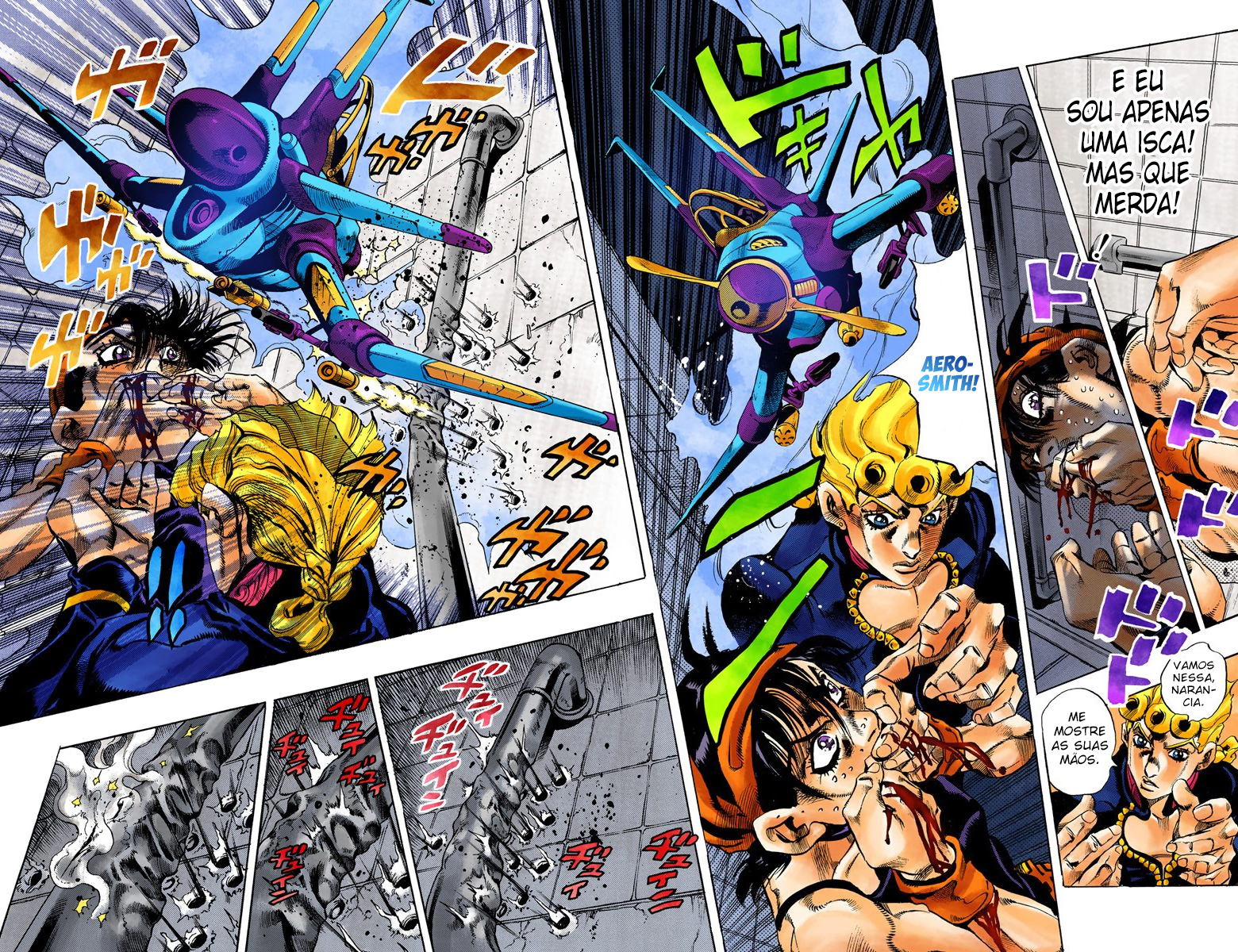 JoJo's Bizarre Adventure, Part 5: Golden Wind - Digital Colored Comics Capítulo 88 Página 9