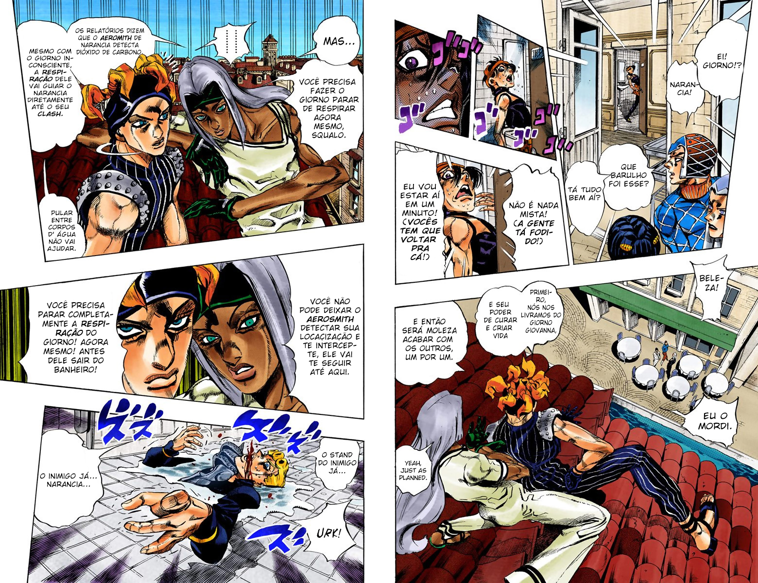 JoJo's Bizarre Adventure, Part 5: Golden Wind - Digital Colored Comics Capítulo 89 Página 3