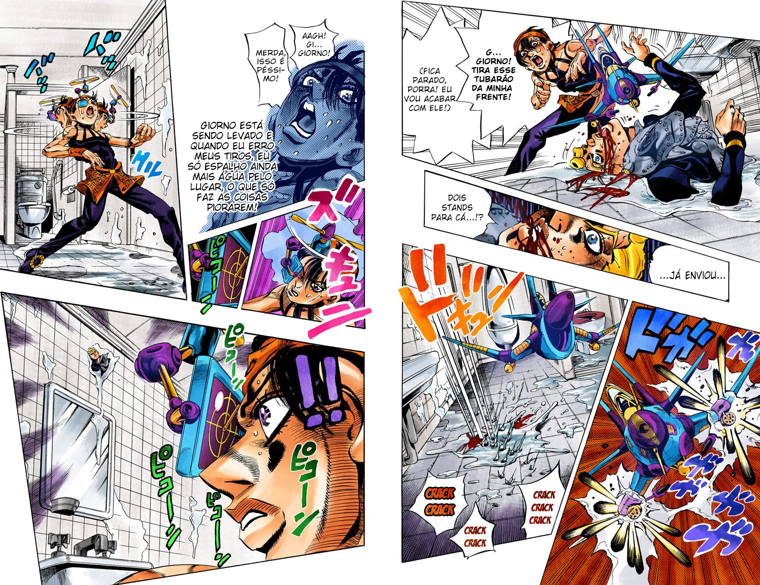 JoJo's Bizarre Adventure, Part 5: Golden Wind - Digital Colored Comics Capítulo 89 Página 4