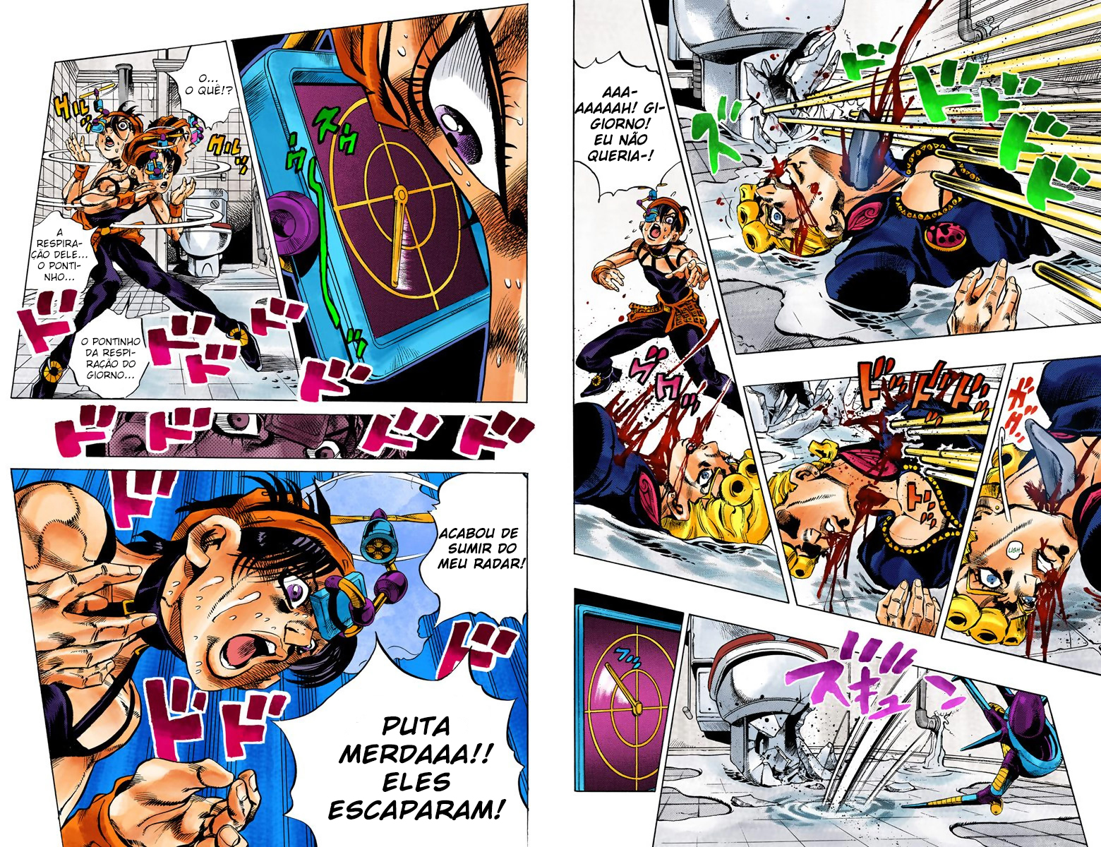 JoJo's Bizarre Adventure, Part 5: Golden Wind - Digital Colored Comics Capítulo 89 Página 7