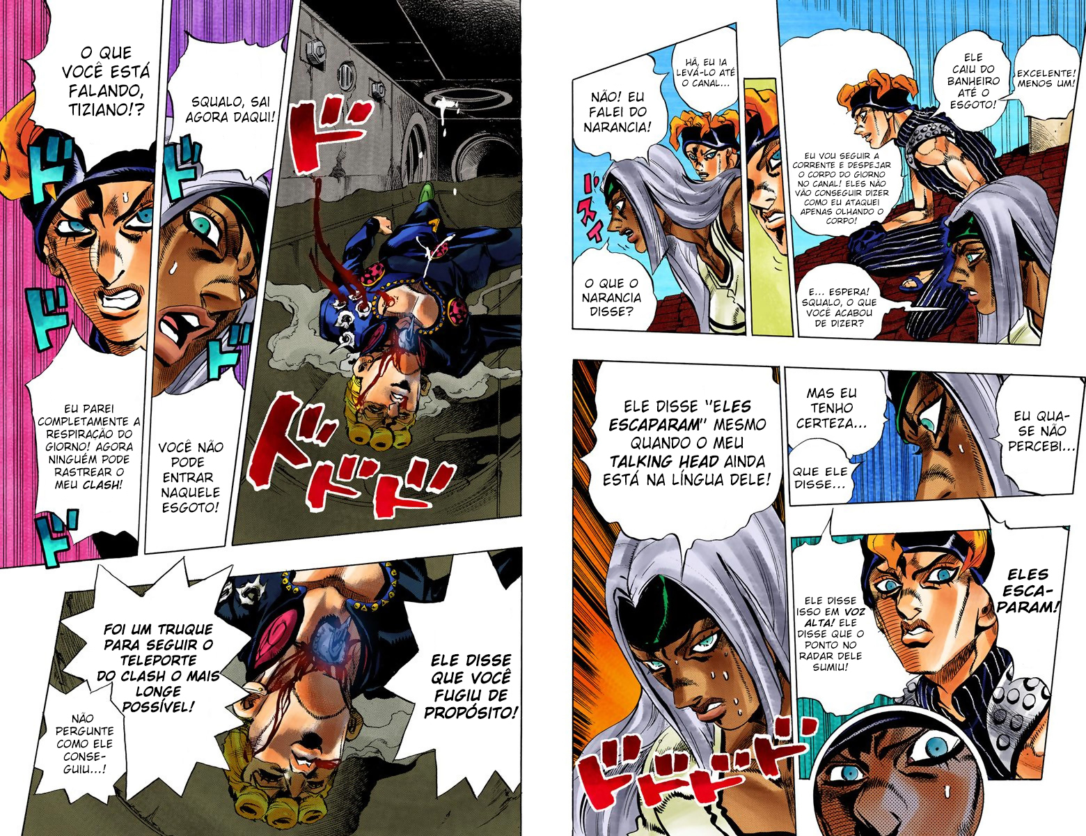 JoJo's Bizarre Adventure, Part 5: Golden Wind - Digital Colored Comics Capítulo 89 Página 8