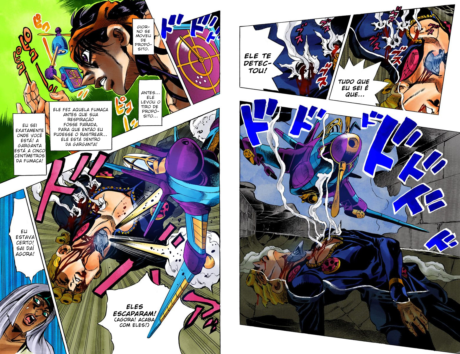 JoJo's Bizarre Adventure, Part 5: Golden Wind - Digital Colored Comics Capítulo 89 Página 9