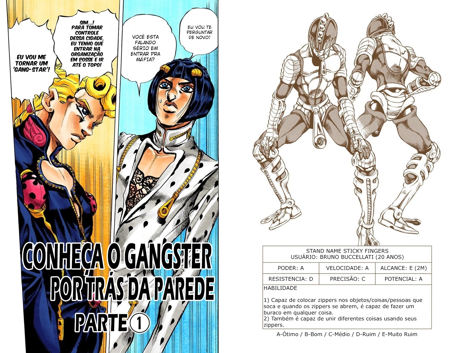 JoJo's Bizarre Adventure, Part 5: Golden Wind - Digital Colored Comics Capítulo 9 Página 1