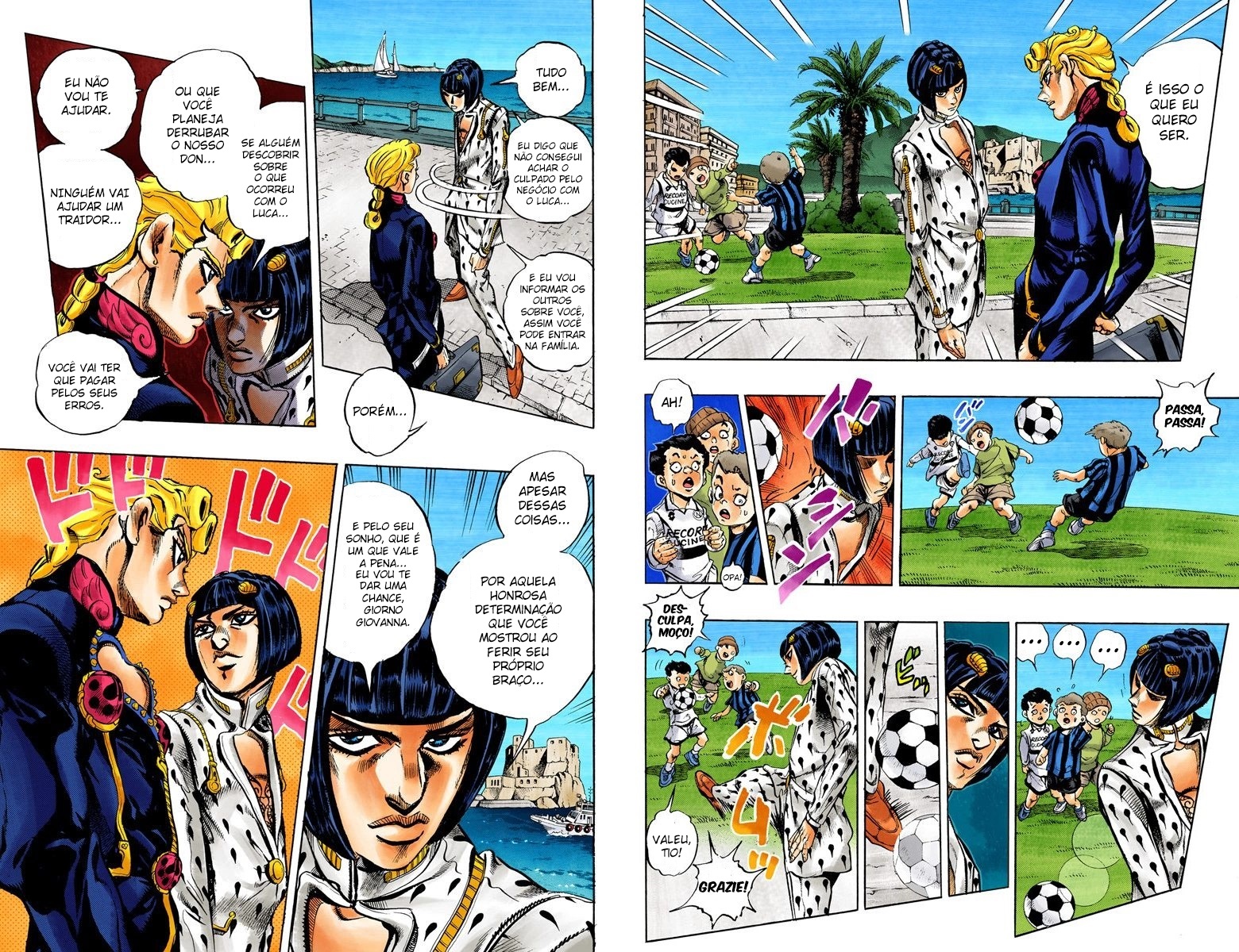 JoJo's Bizarre Adventure, Part 5: Golden Wind - Digital Colored Comics Capítulo 9 Página 2