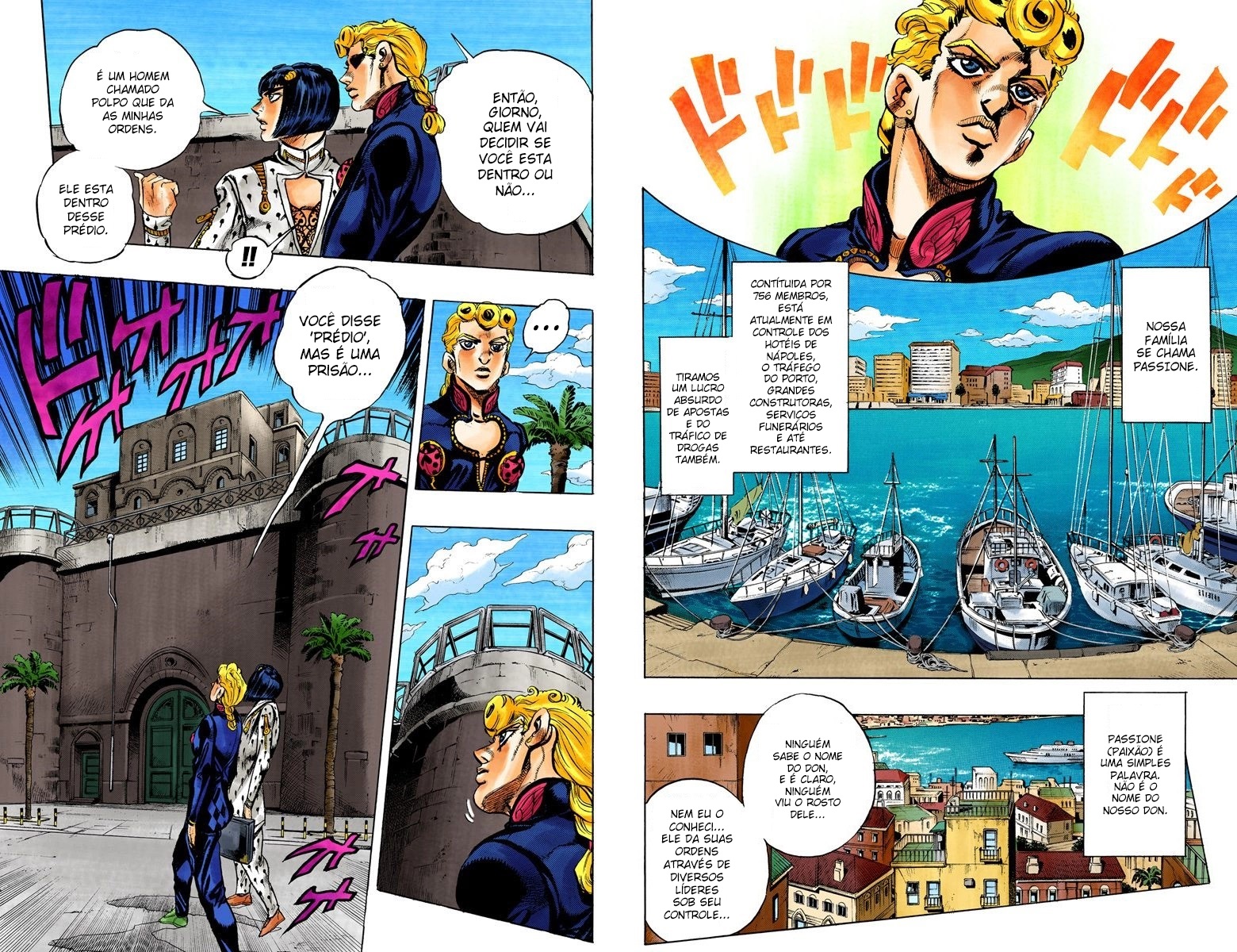 JoJo's Bizarre Adventure, Part 5: Golden Wind - Digital Colored Comics Capítulo 9 Página 3