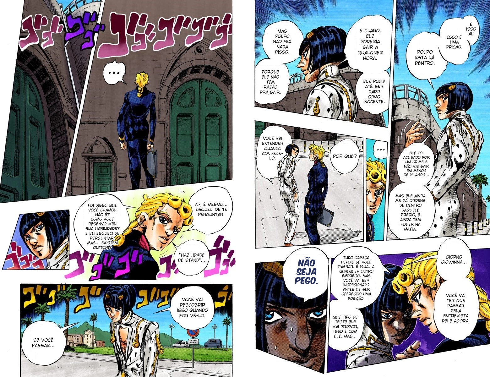 JoJo's Bizarre Adventure, Part 5: Golden Wind - Digital Colored Comics Capítulo 9 Página 4