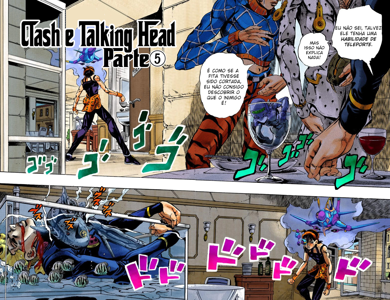 JoJo's Bizarre Adventure, Part 5: Golden Wind - Digital Colored Comics Capítulo 90 Página 2