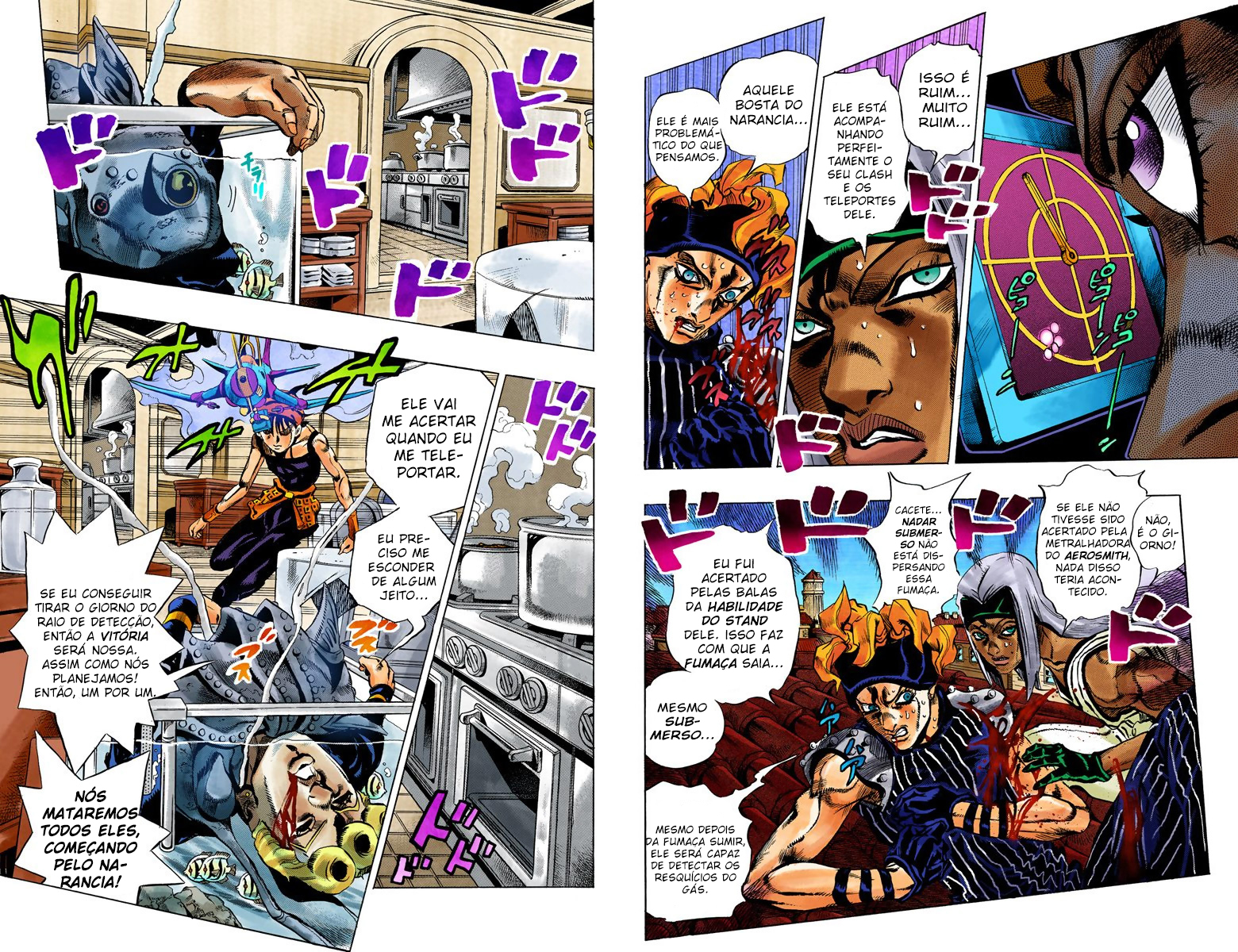 JoJo's Bizarre Adventure, Part 5: Golden Wind - Digital Colored Comics Capítulo 90 Página 3