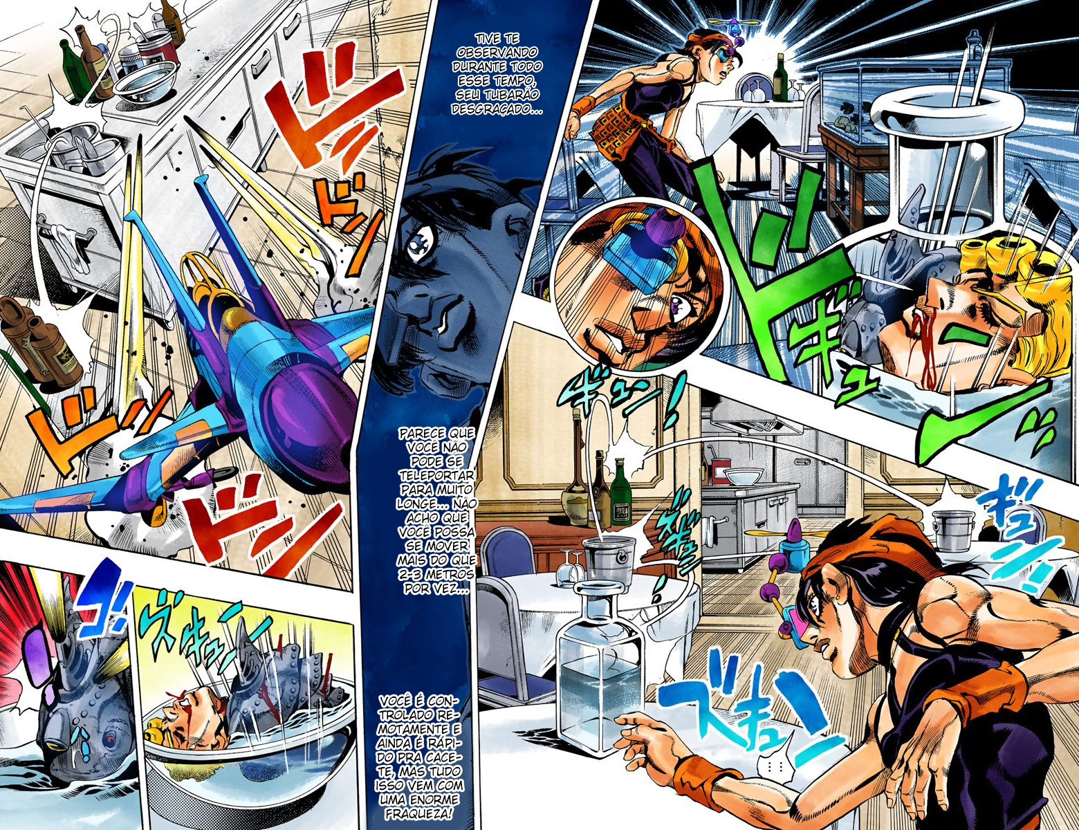 JoJo's Bizarre Adventure, Part 5: Golden Wind - Digital Colored Comics Capítulo 90 Página 4