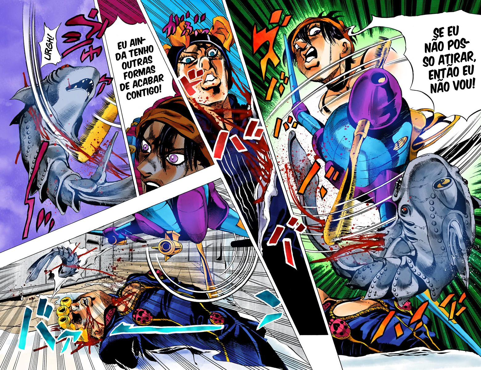 JoJo's Bizarre Adventure, Part 5: Golden Wind - Digital Colored Comics Capítulo 90 Página 8