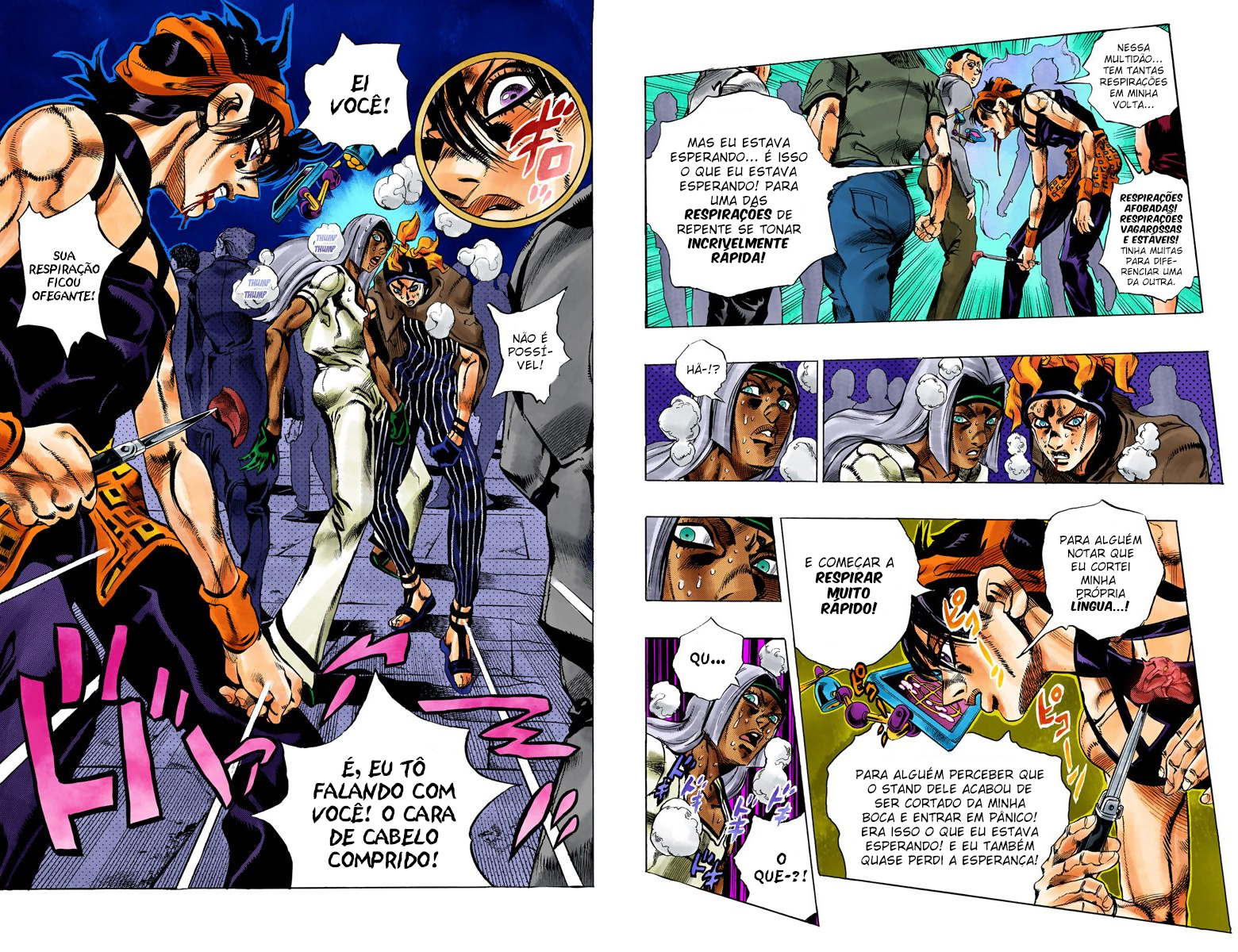 JoJo's Bizarre Adventure, Part 5: Golden Wind - Digital Colored Comics Capítulo 91 Página 10