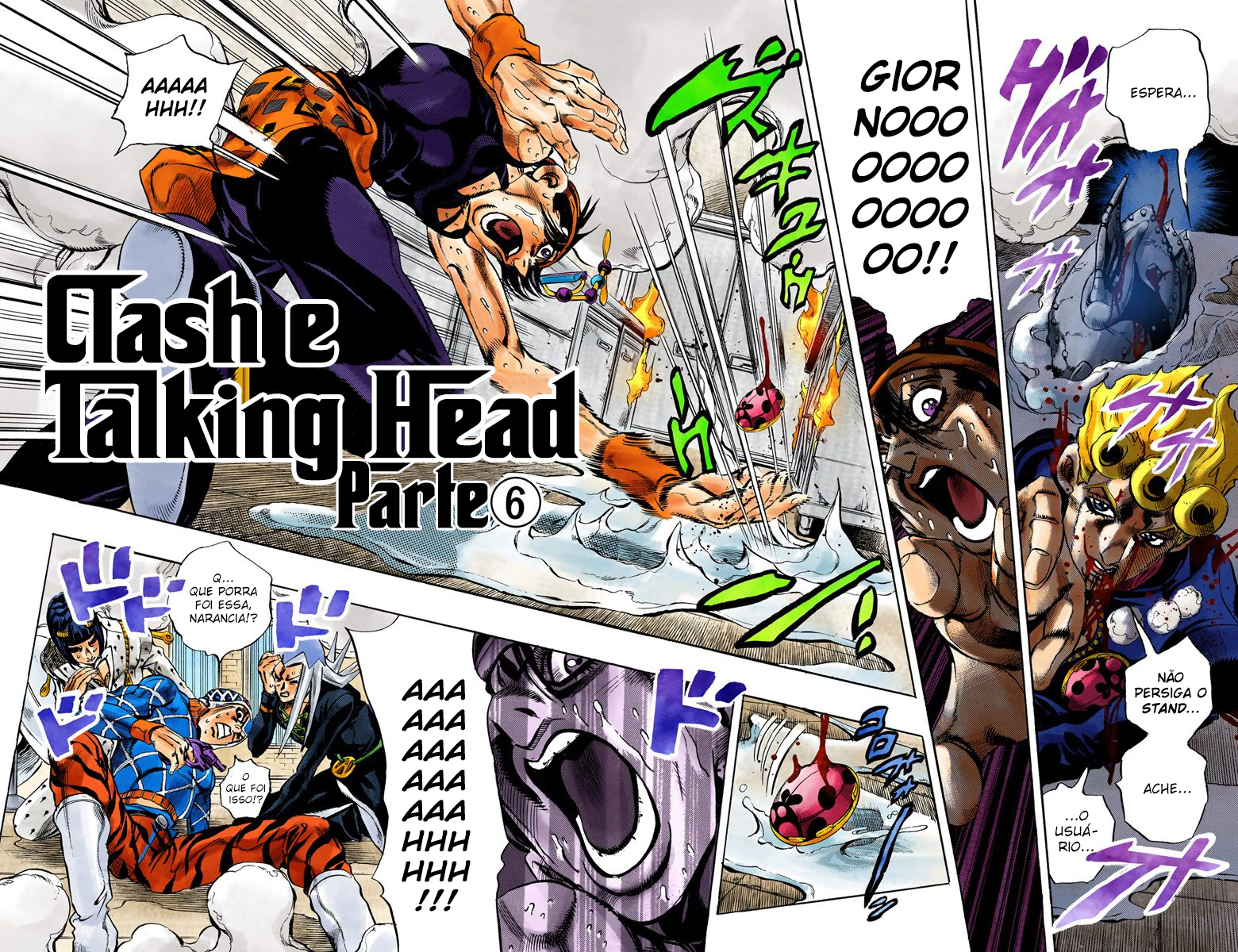 JoJo's Bizarre Adventure, Part 5: Golden Wind - Digital Colored Comics Capítulo 91 Página 2