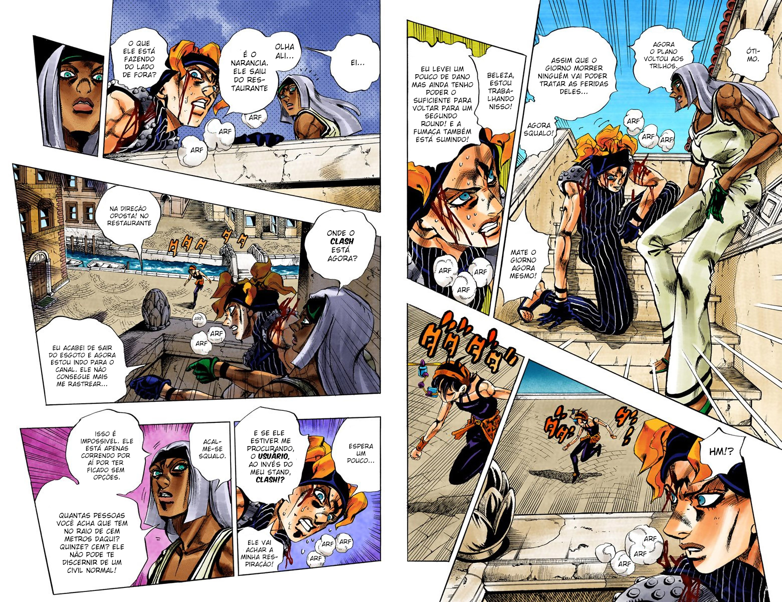 JoJo's Bizarre Adventure, Part 5: Golden Wind - Digital Colored Comics Capítulo 91 Página 5