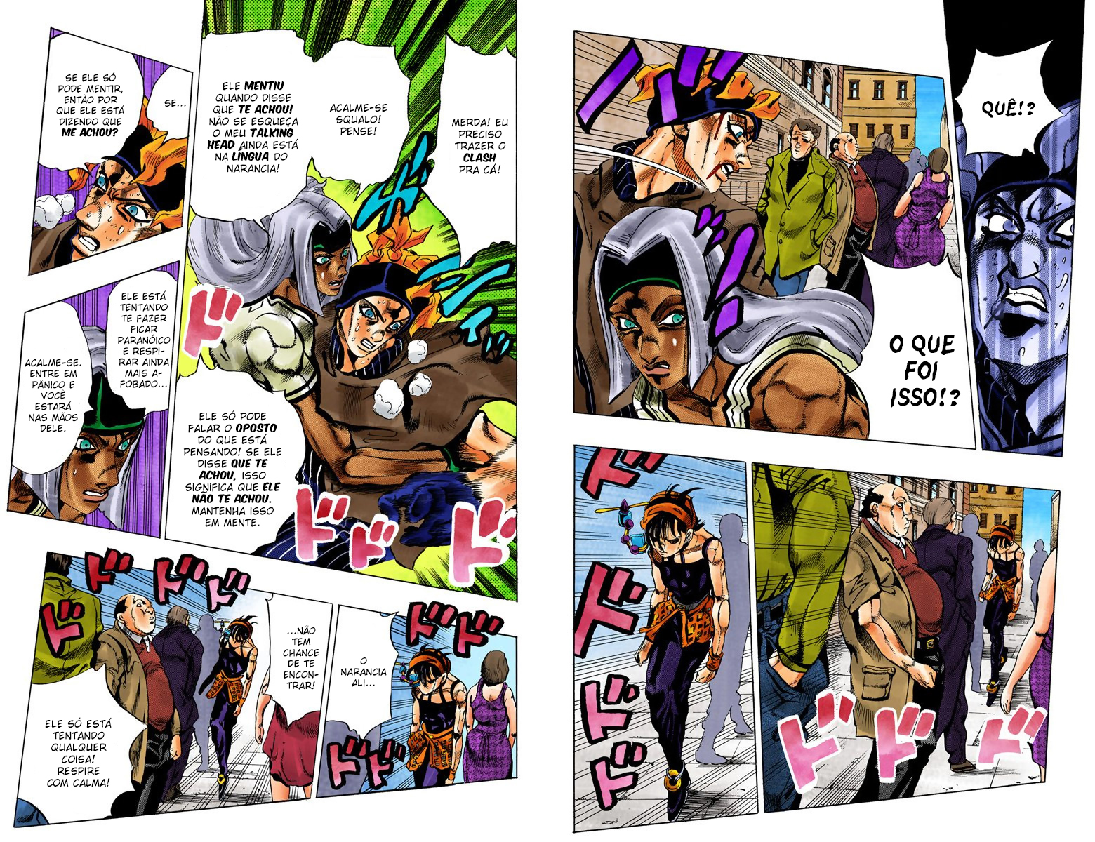 JoJo's Bizarre Adventure, Part 5: Golden Wind - Digital Colored Comics Capítulo 91 Página 7
