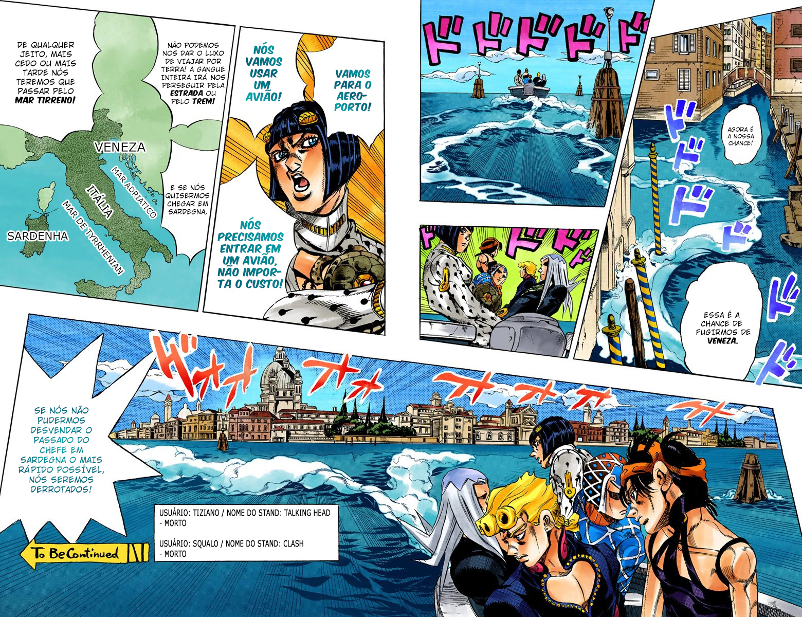 JoJo's Bizarre Adventure, Part 5: Golden Wind - Digital Colored Comics Capítulo 92 Página 10