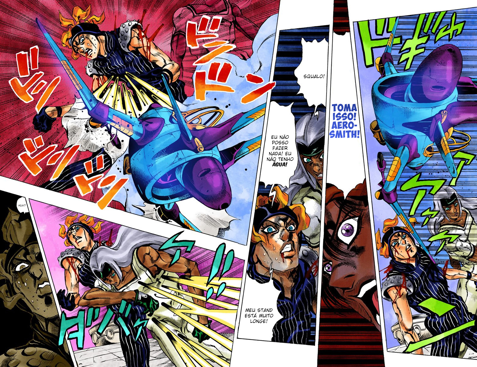 JoJo's Bizarre Adventure, Part 5: Golden Wind - Digital Colored Comics Capítulo 92 Página 3