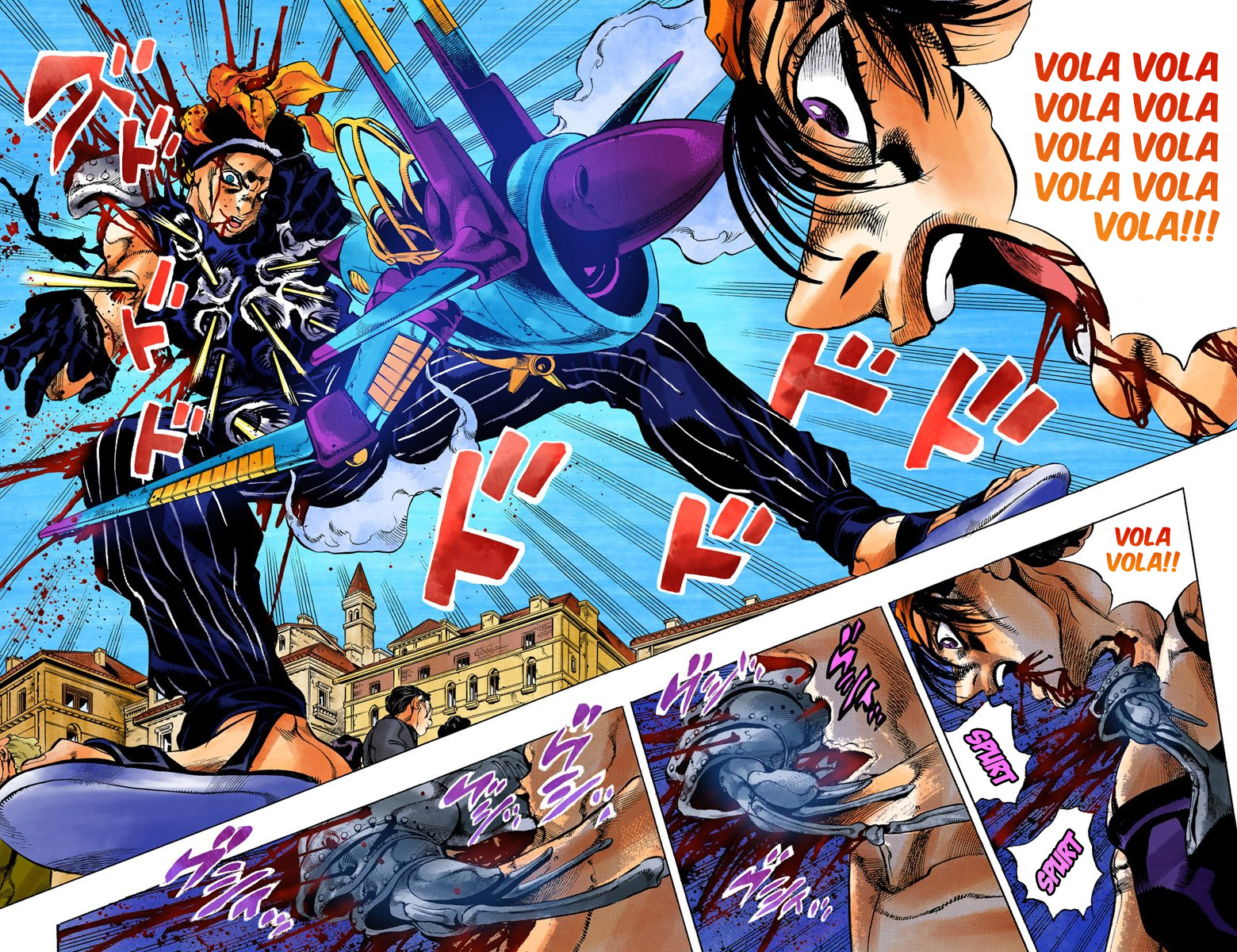 JoJo's Bizarre Adventure, Part 5: Golden Wind - Digital Colored Comics Capítulo 92 Página 7
