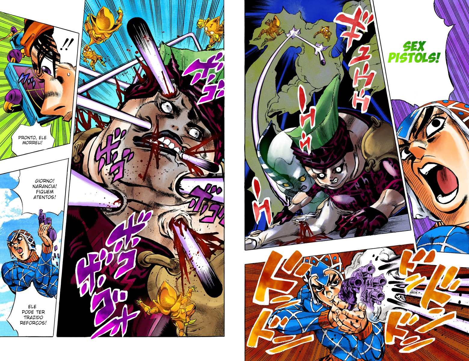 JoJo's Bizarre Adventure, Part 5: Golden Wind - Digital Colored Comics Capítulo 93 Página 10