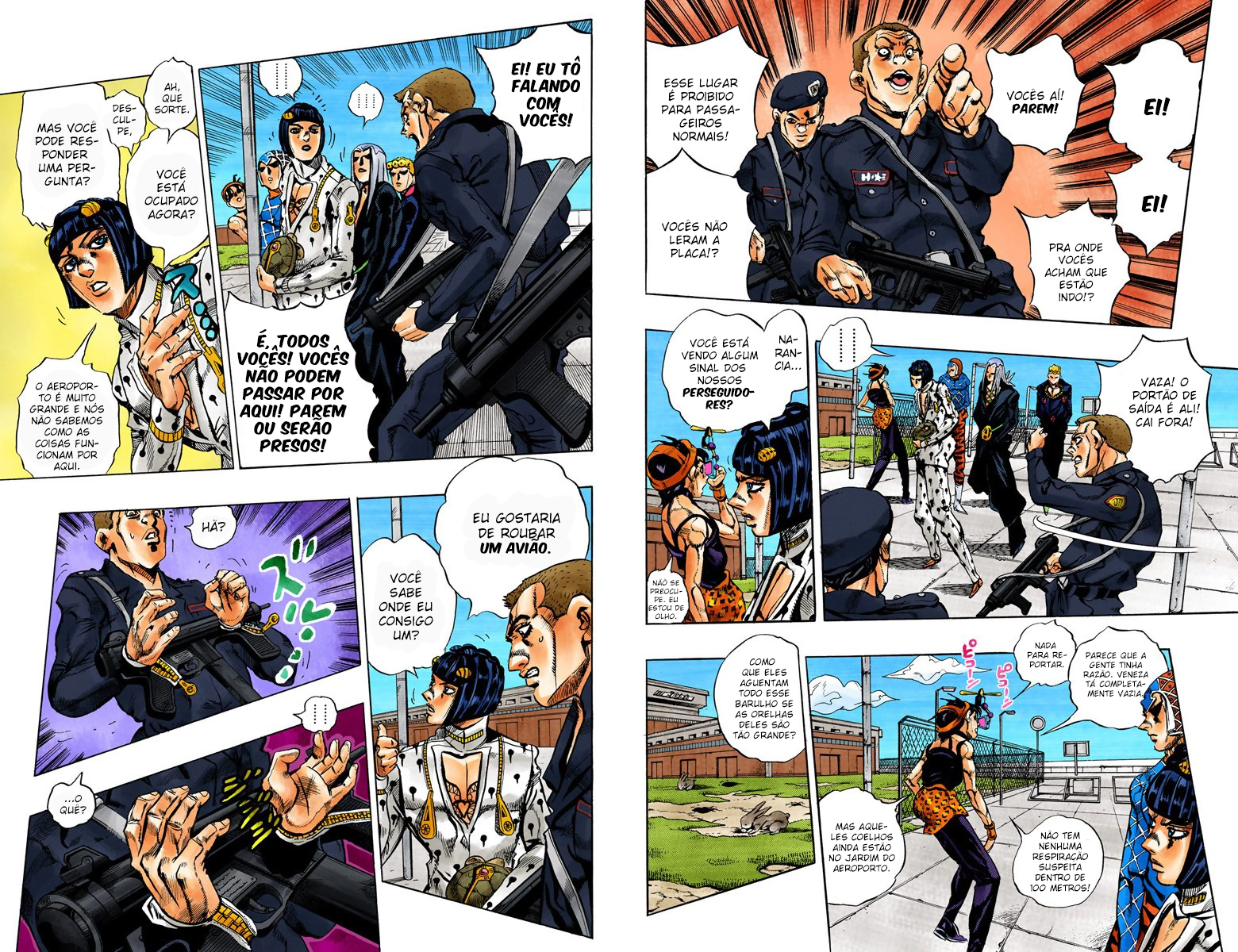 JoJo's Bizarre Adventure, Part 5: Golden Wind - Digital Colored Comics Capítulo 93 Página 2