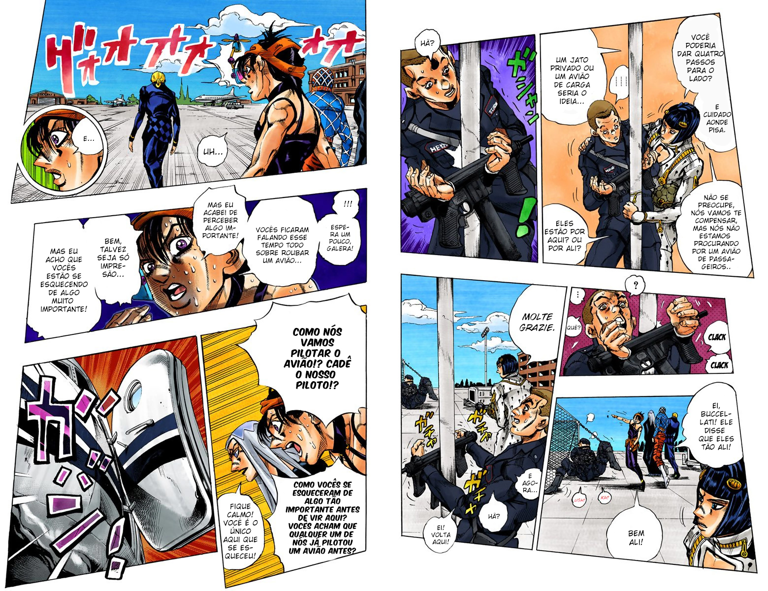 JoJo's Bizarre Adventure, Part 5: Golden Wind - Digital Colored Comics Capítulo 93 Página 3
