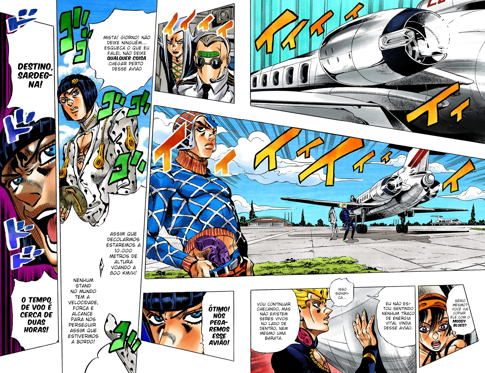 JoJo's Bizarre Adventure, Part 5: Golden Wind - Digital Colored Comics Capítulo 93 Página 5