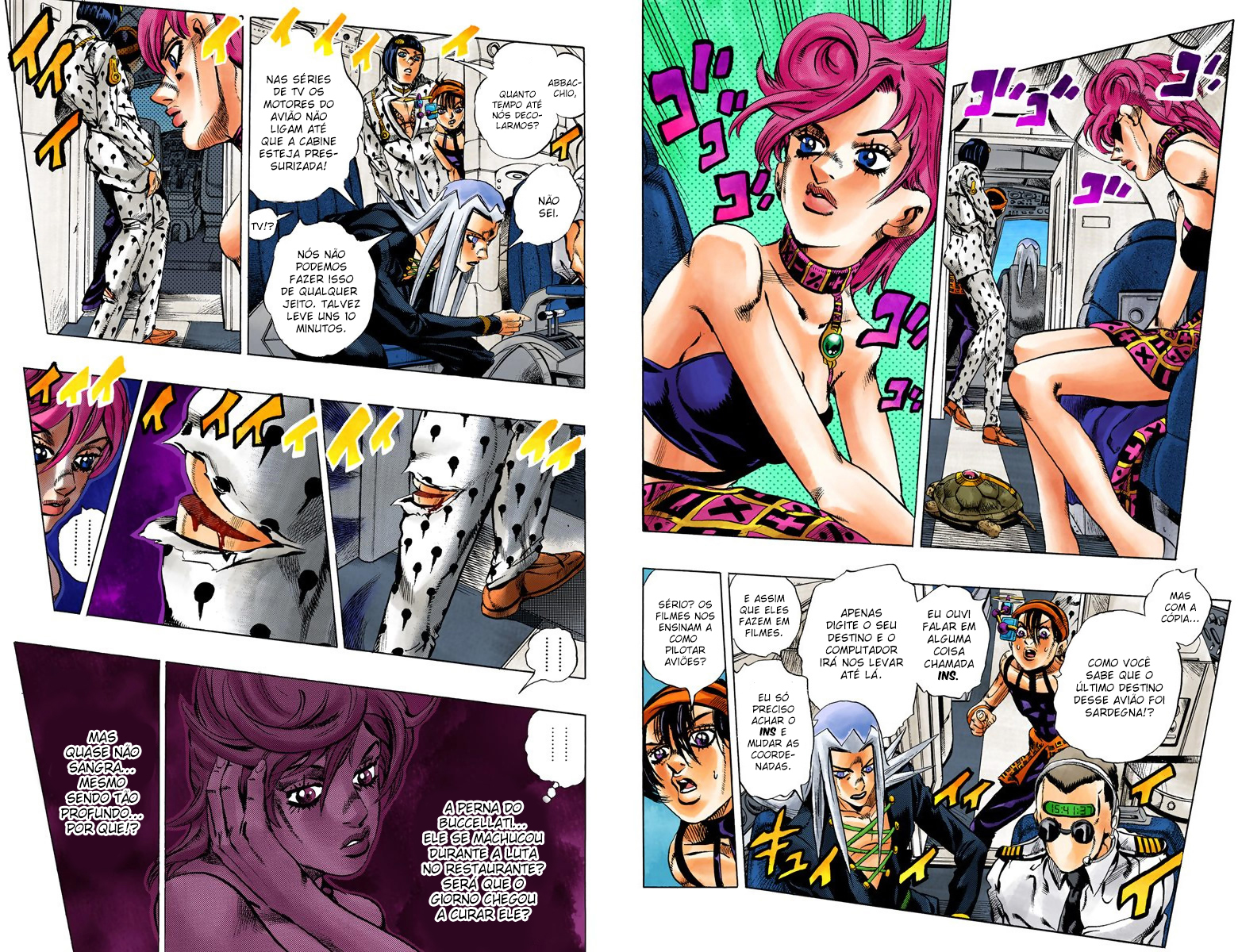JoJo's Bizarre Adventure, Part 5: Golden Wind - Digital Colored Comics Capítulo 93 Página 6