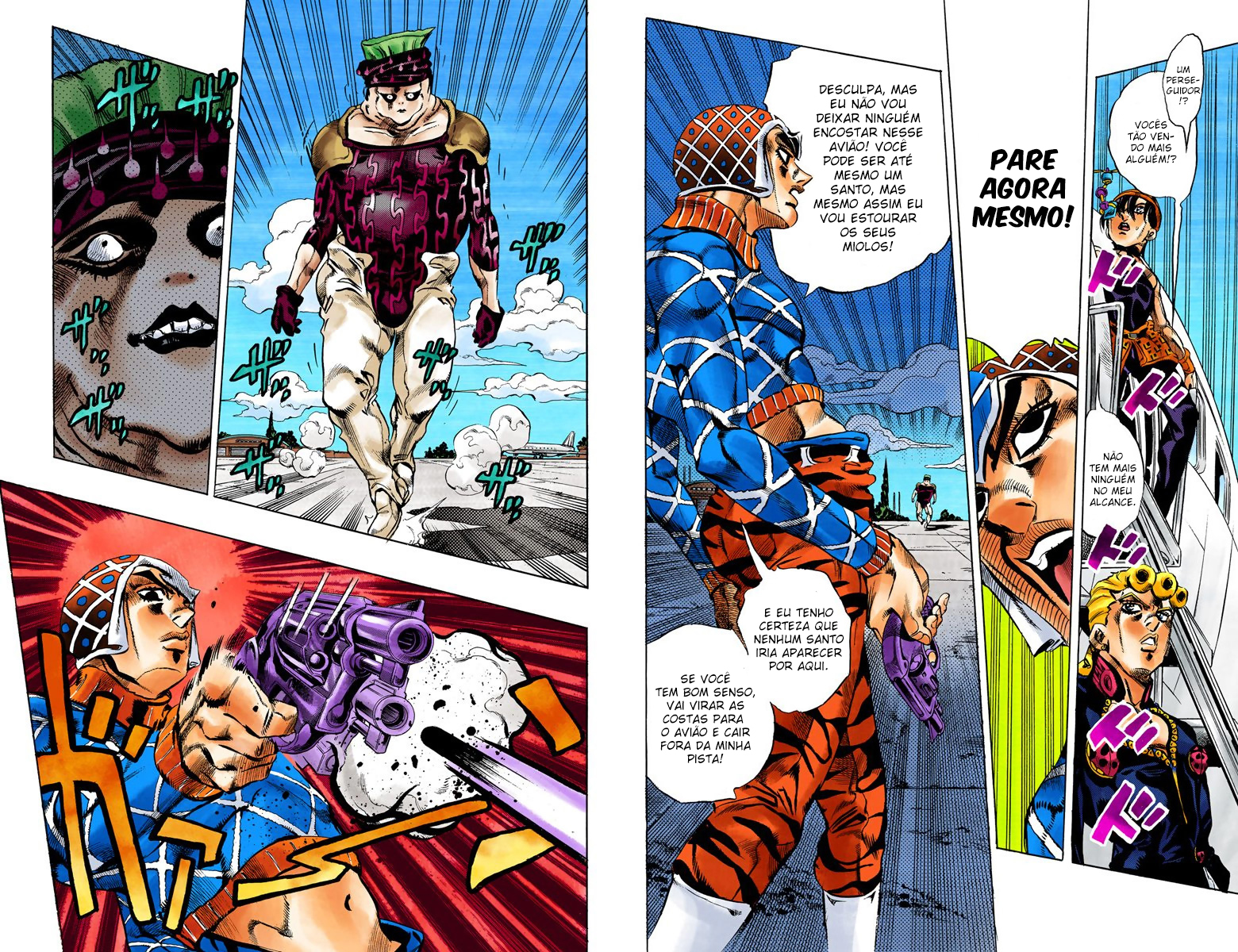 JoJo's Bizarre Adventure, Part 5: Golden Wind - Digital Colored Comics Capítulo 93 Página 8