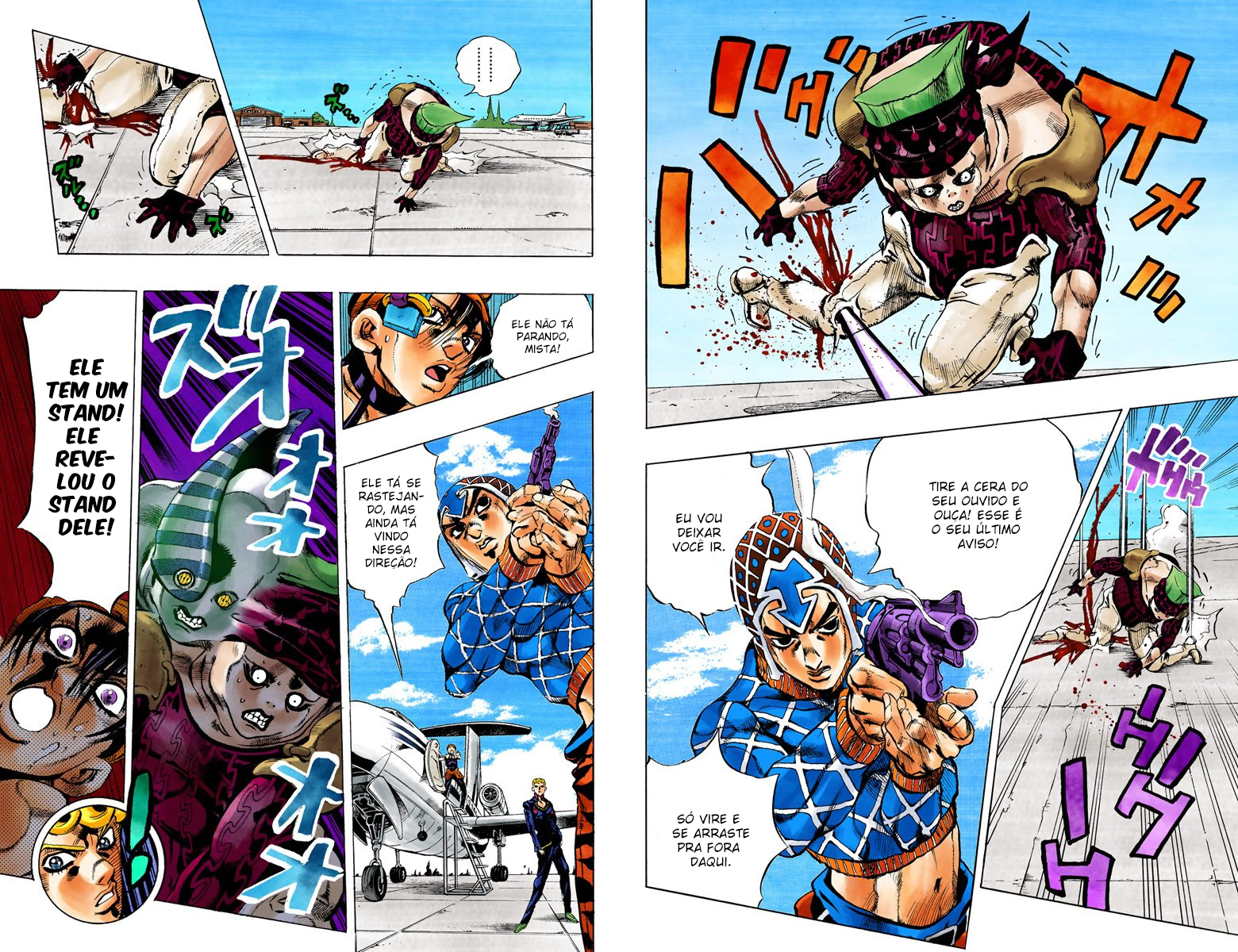 JoJo's Bizarre Adventure, Part 5: Golden Wind - Digital Colored Comics Capítulo 93 Página 9