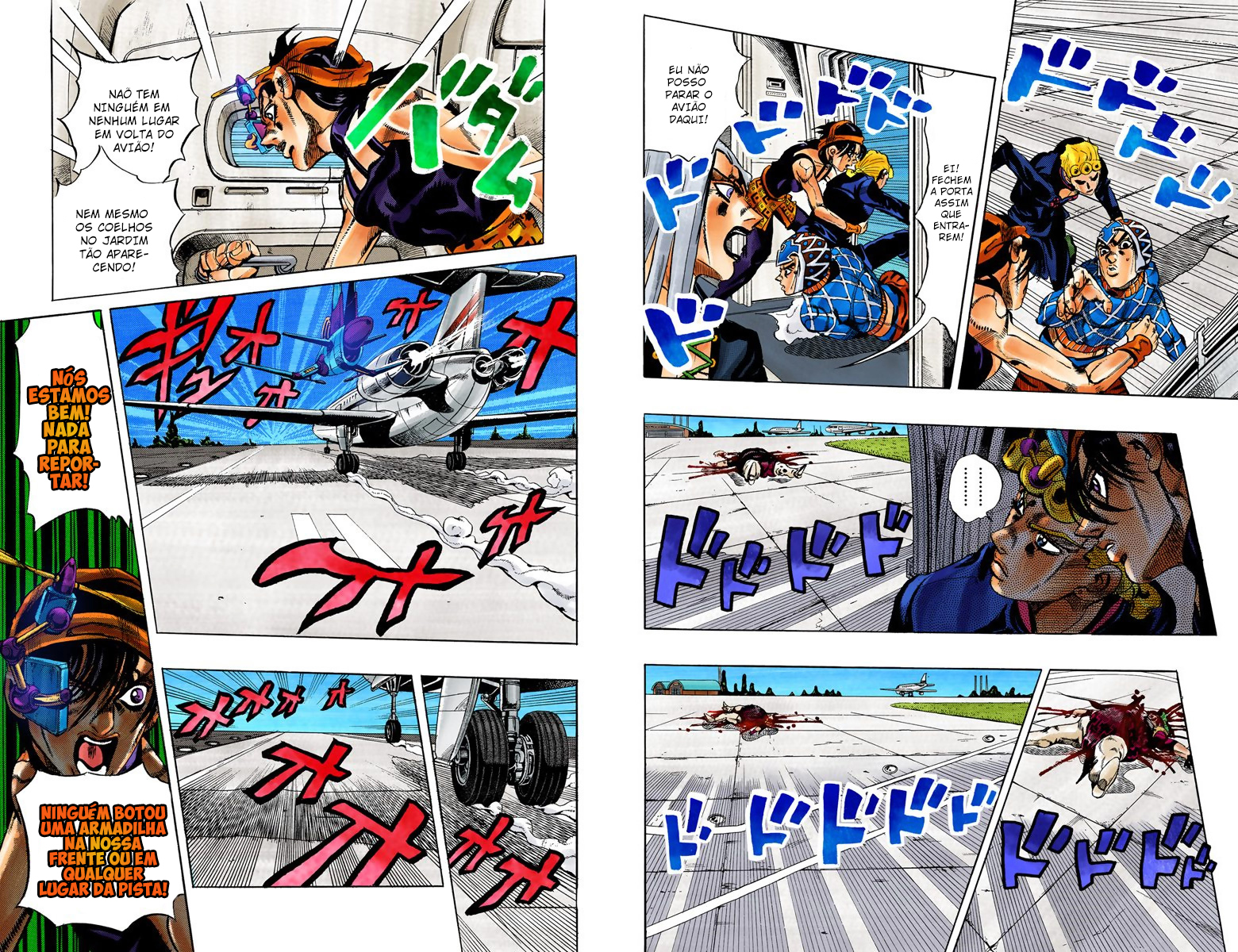 JoJo's Bizarre Adventure, Part 5: Golden Wind - Digital Colored Comics Capítulo 94 Página 4