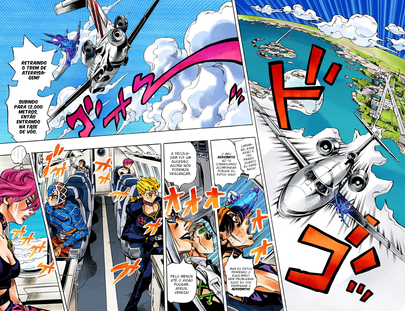 JoJo's Bizarre Adventure, Part 5: Golden Wind - Digital Colored Comics Capítulo 94 Página 5