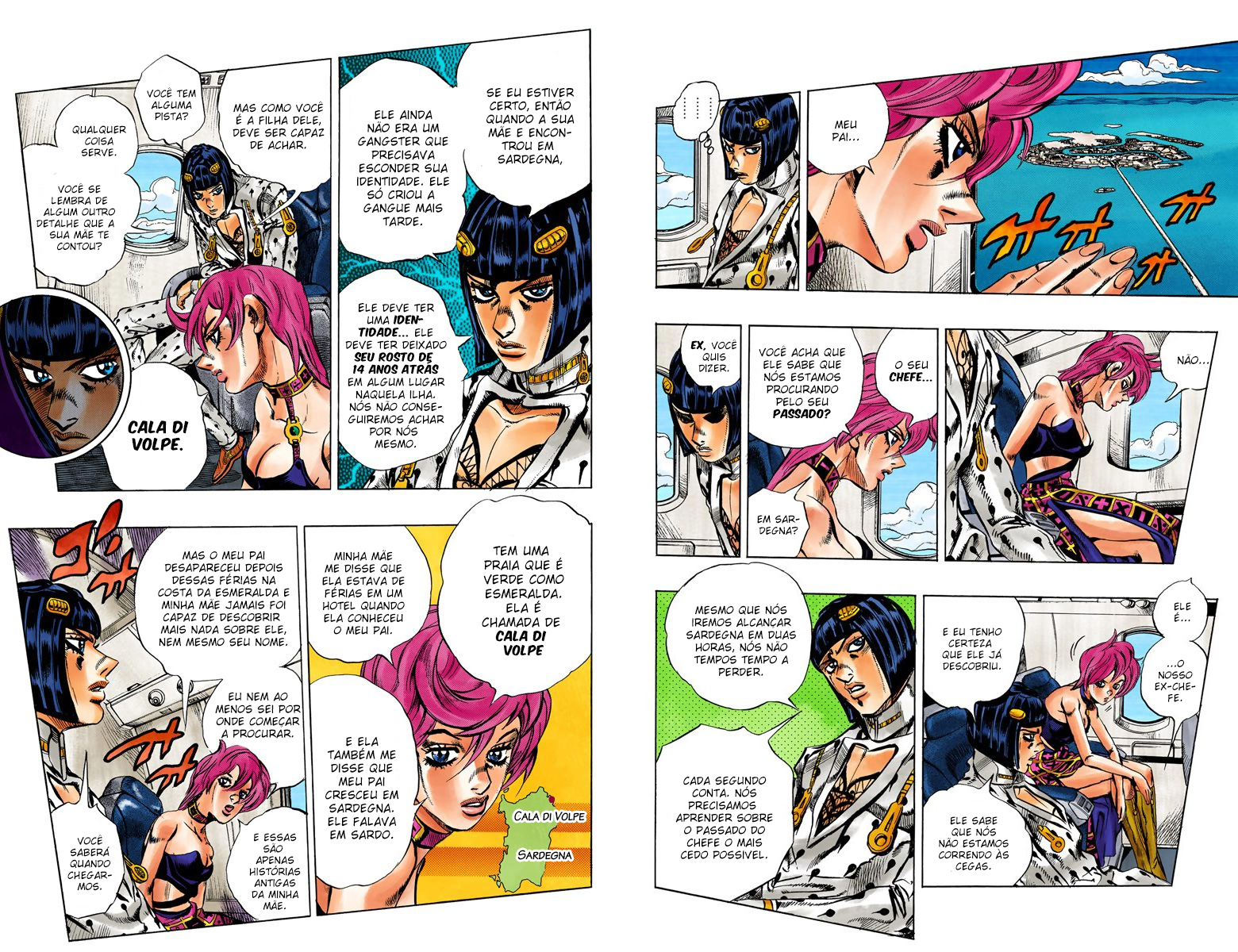JoJo's Bizarre Adventure, Part 5: Golden Wind - Digital Colored Comics Capítulo 94 Página 6
