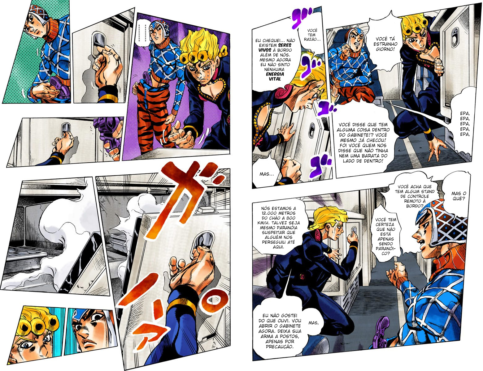 JoJo's Bizarre Adventure, Part 5: Golden Wind - Digital Colored Comics Capítulo 94 Página 8