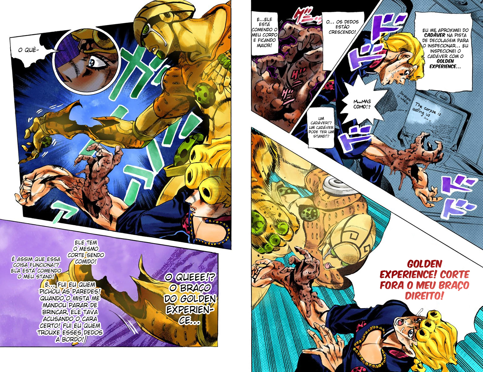 JoJo's Bizarre Adventure, Part 5: Golden Wind - Digital Colored Comics Capítulo 95 Página 10