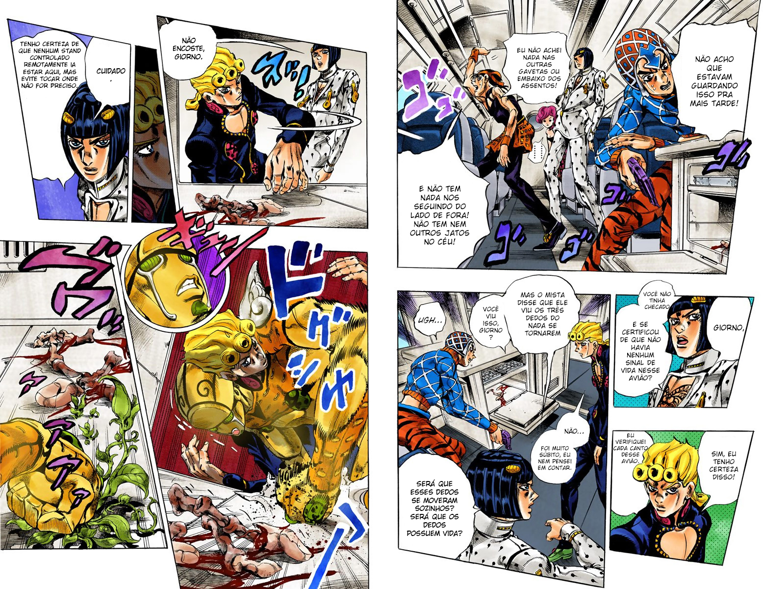 JoJo's Bizarre Adventure, Part 5: Golden Wind - Digital Colored Comics Capítulo 95 Página 3