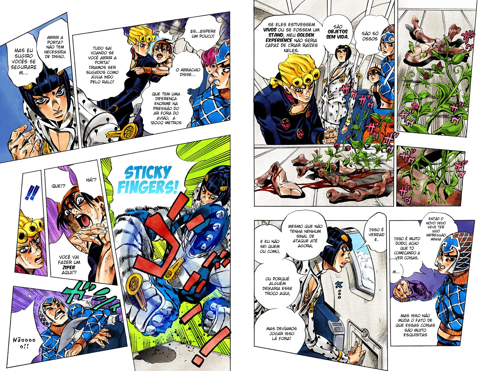 JoJo's Bizarre Adventure, Part 5: Golden Wind - Digital Colored Comics Capítulo 95 Página 4