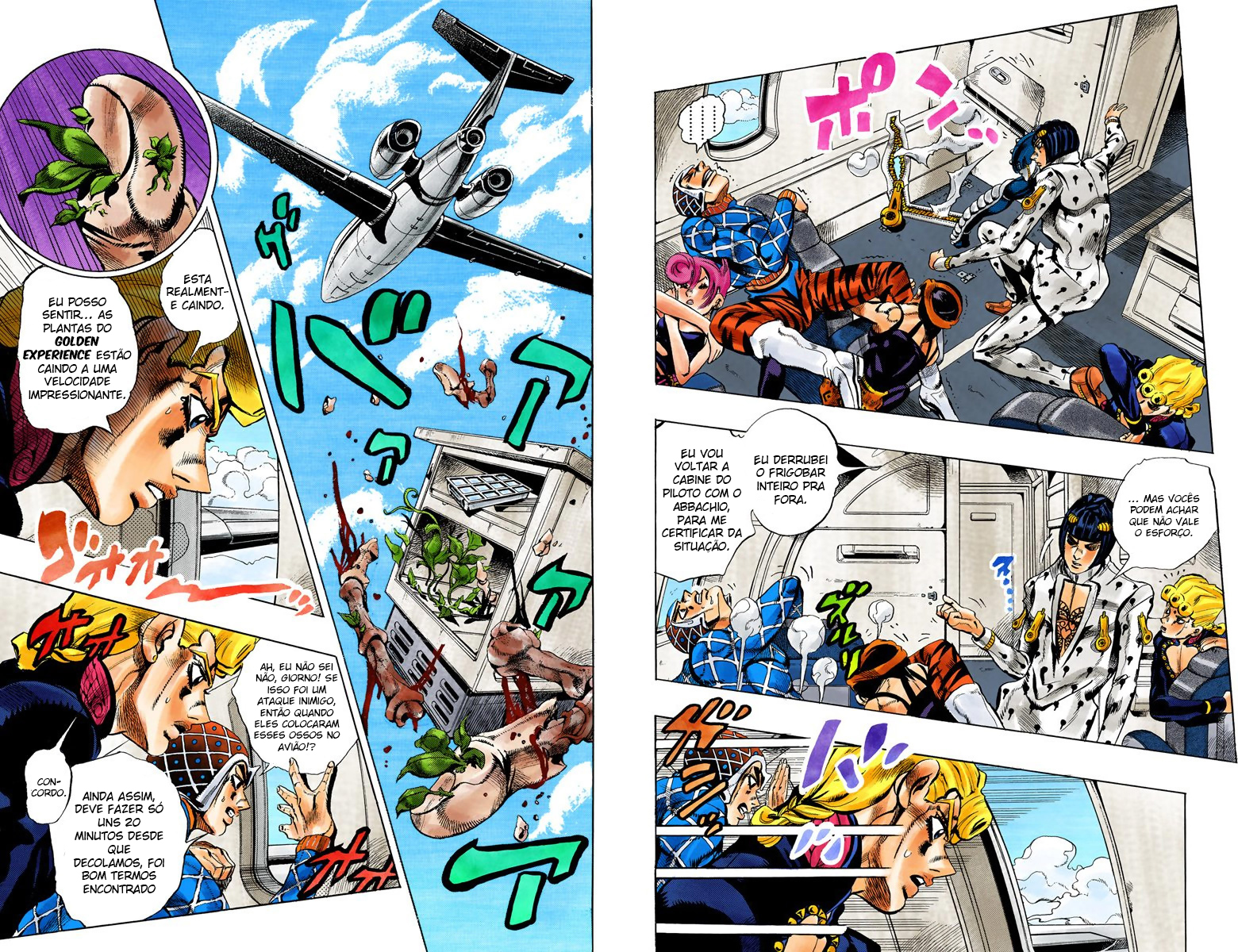 JoJo's Bizarre Adventure, Part 5: Golden Wind - Digital Colored Comics Capítulo 95 Página 5