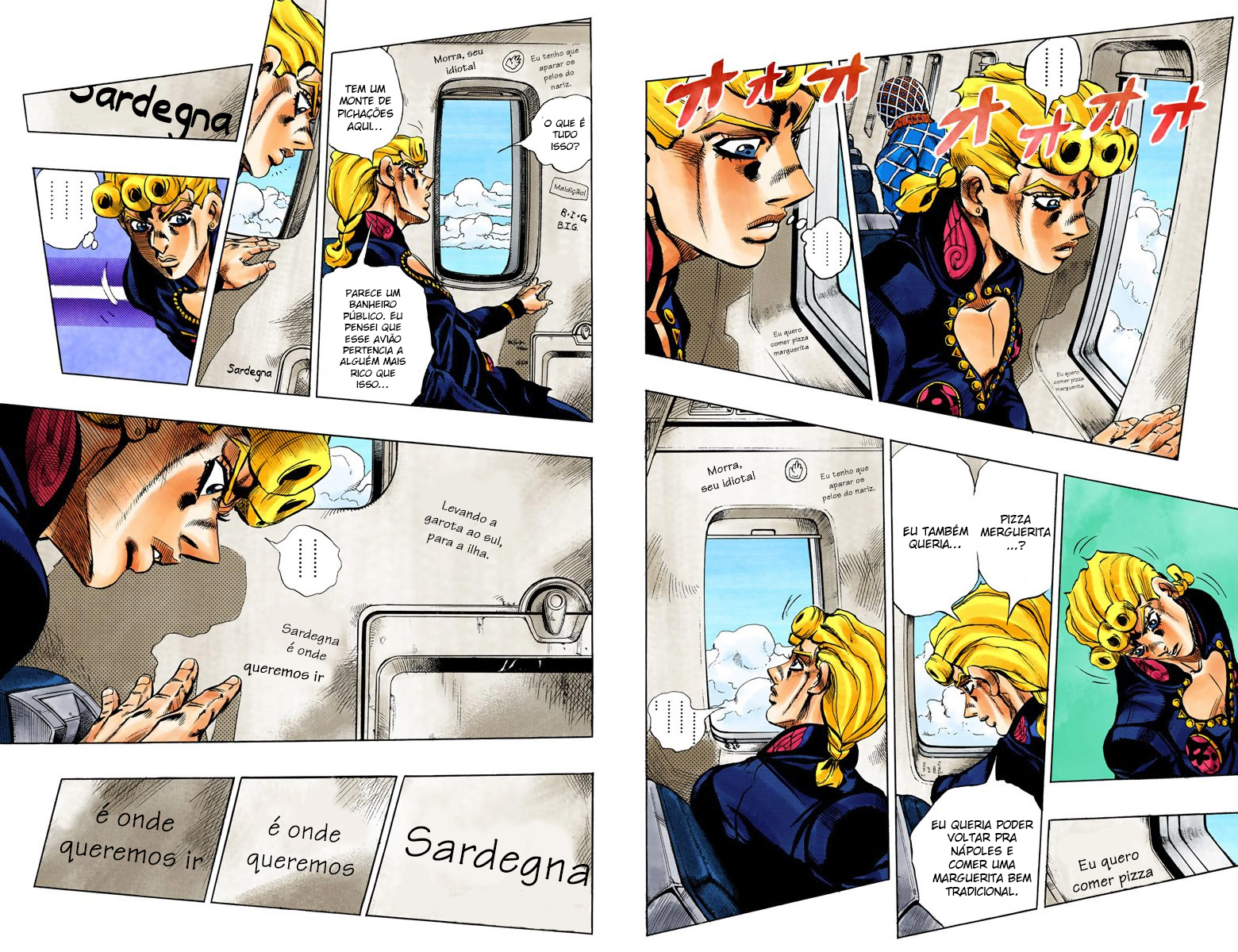 JoJo's Bizarre Adventure, Part 5: Golden Wind - Digital Colored Comics Capítulo 95 Página 6