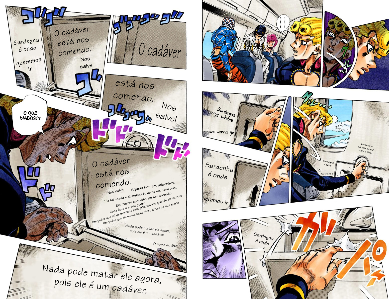 JoJo's Bizarre Adventure, Part 5: Golden Wind - Digital Colored Comics Capítulo 95 Página 7