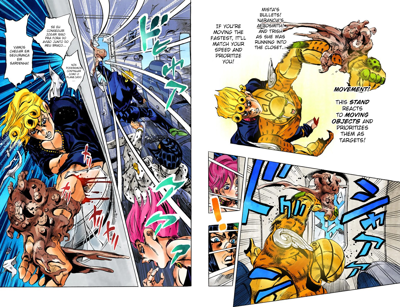 JoJo's Bizarre Adventure, Part 5: Golden Wind - Digital Colored Comics Capítulo 96 Página 10