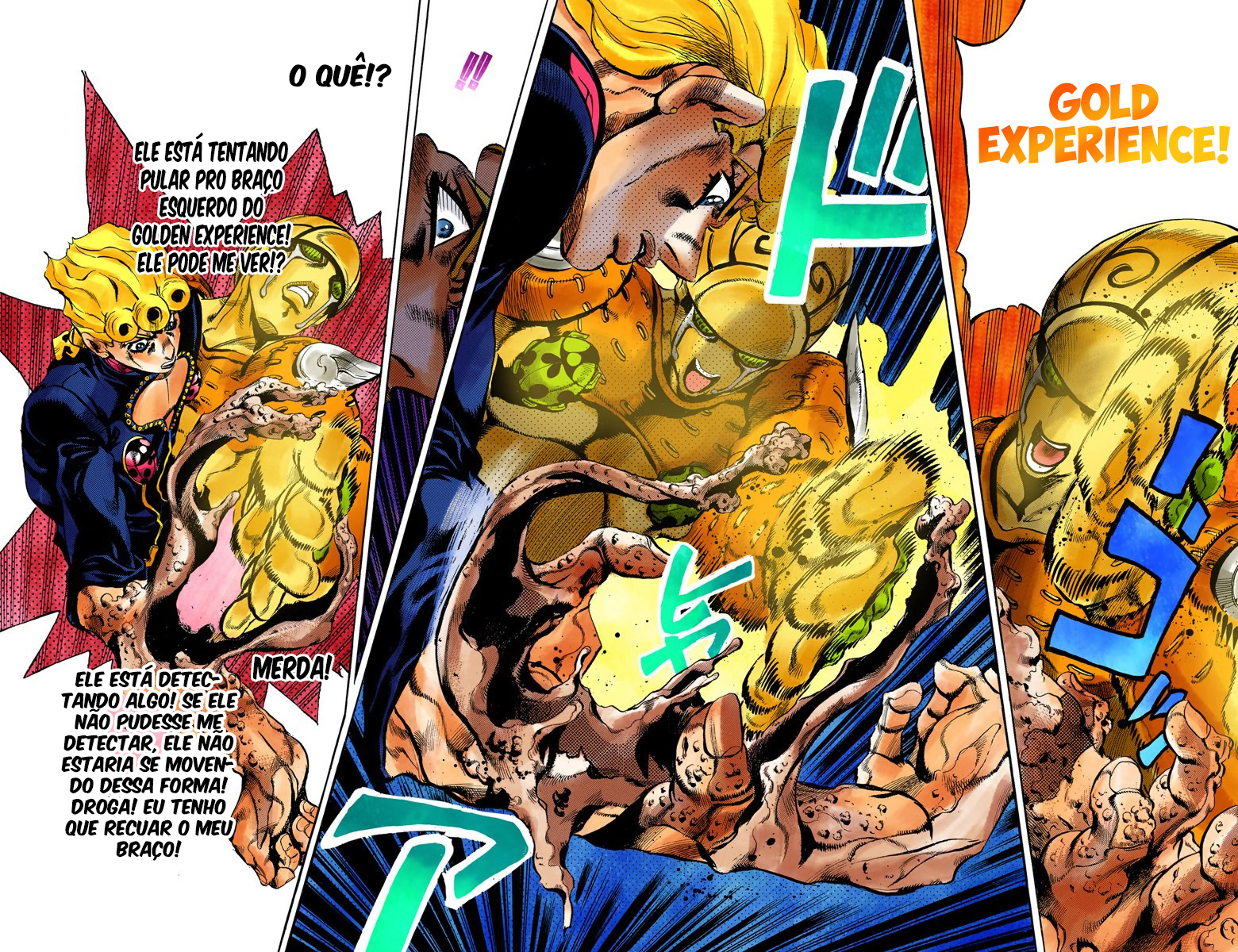 JoJo's Bizarre Adventure, Part 5: Golden Wind - Digital Colored Comics Capítulo 96 Página 2